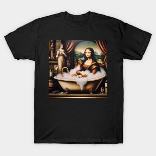 Bubbly Mona: National Bubble Bath Day T-Shirt